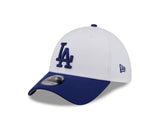 New Era 39Thirty MLB Modern Essentials Los Angeles Dodgers White/OTC