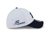 New Era 39Thirty MLB Modern Essentials New York Yankees White/OTC