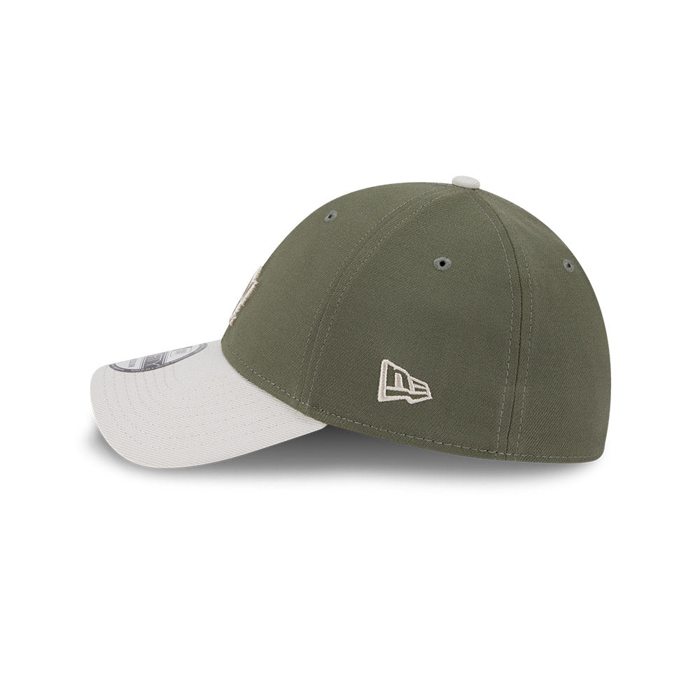 New Era 39Thirty MLB Olive Stone 2Tone Los Angeles Dodgers