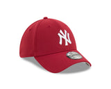 New Era 39Thirty MLB Seasonal New York Yankees Cardinal/White