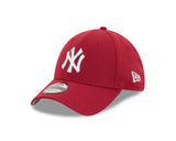 New Era 39Thirty MLB Seasonal New York Yankees Cardinal/White