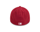 New Era 39Thirty MLB Seasonal New York Yankees Cardinal/White