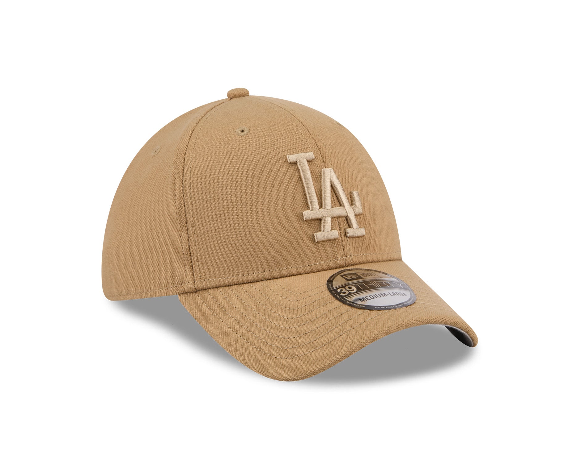 New Era 39Thirty MLB Tonal Los Angeles Dodgers Khaki