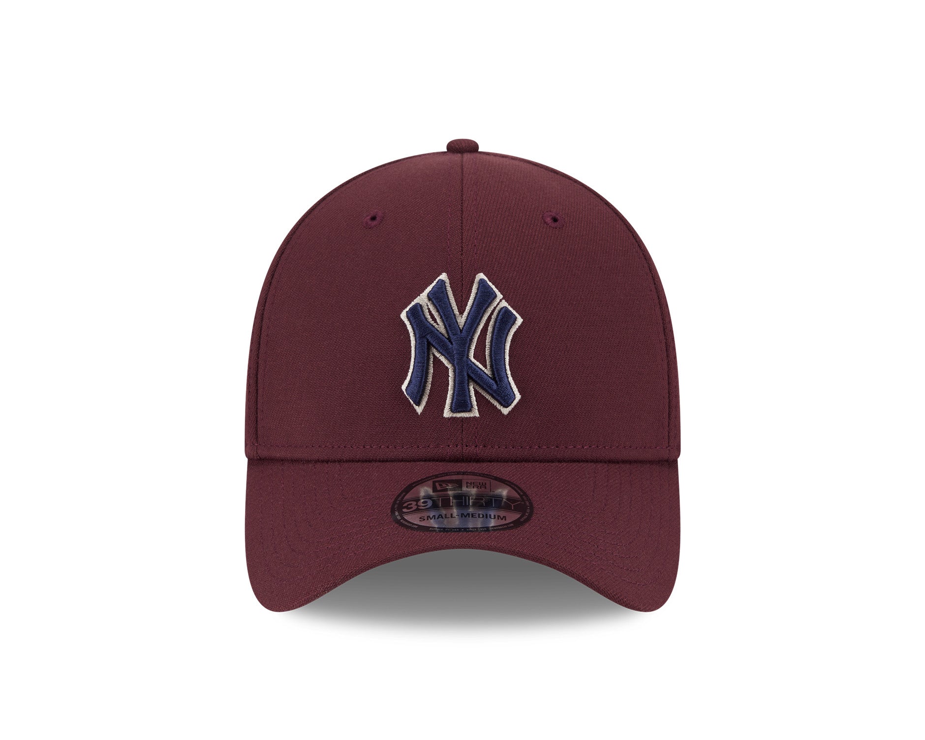 New Era 39Thirty MLB New York Yankees Maroon/Navy