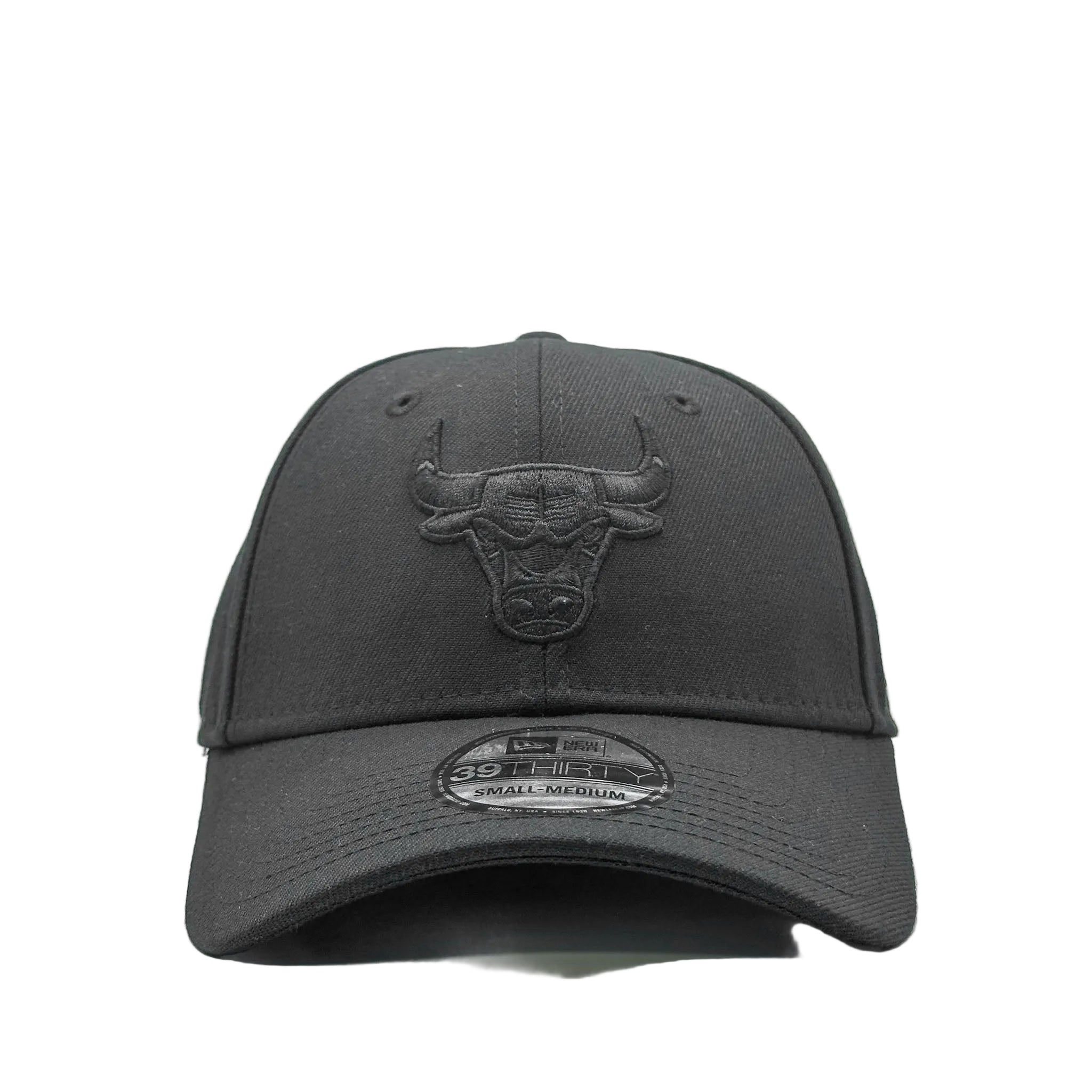 New Era 39Thirty NBA Chicago Bulls Black On Black