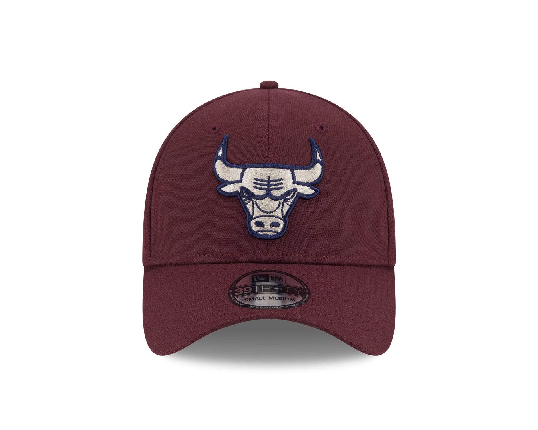 New Era 39Thirty NBA Chicago Bulls Maroon/Navy