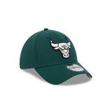 New Era 39Thirty NBA Dark Green Ivory Chicago Bulls
