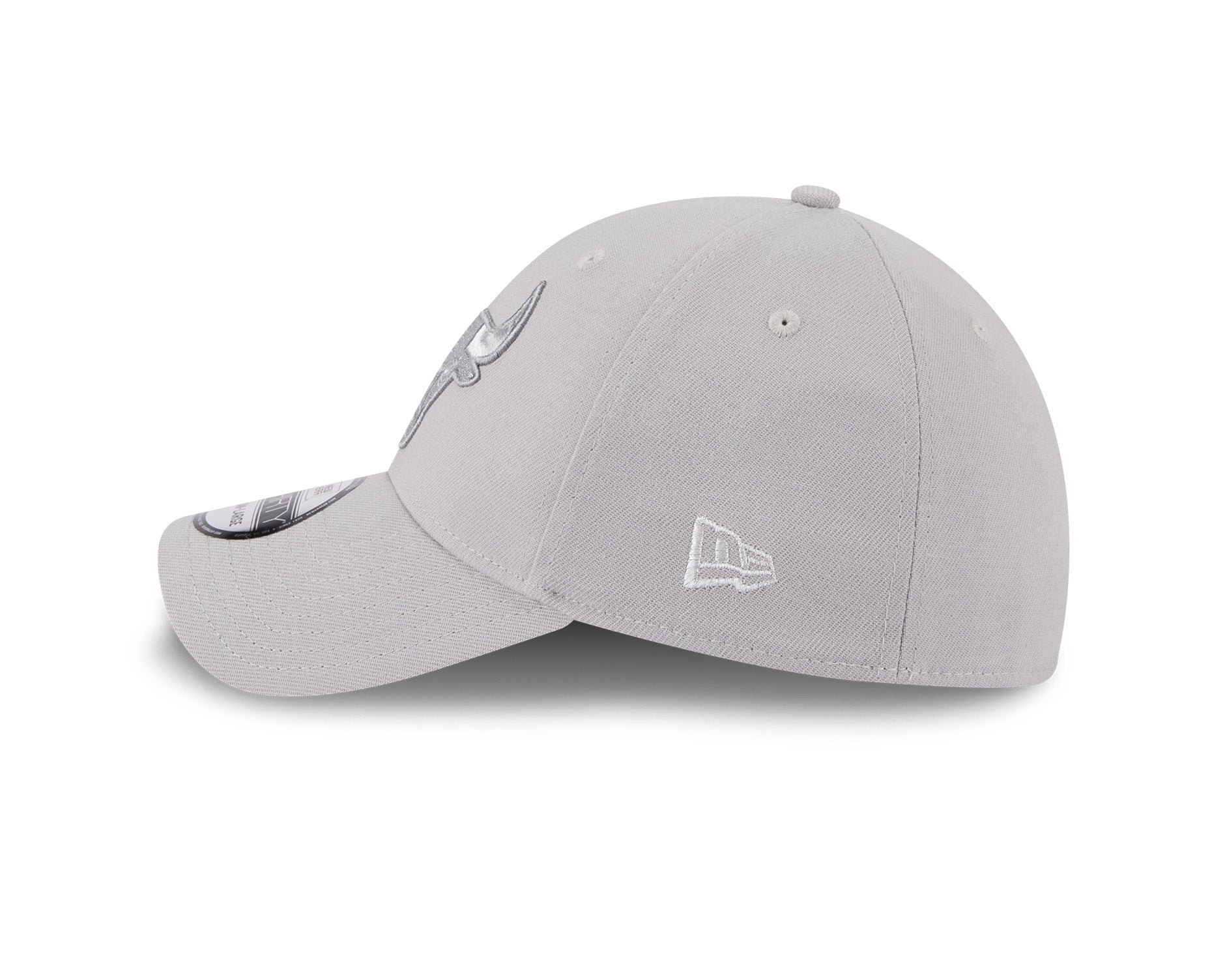 New Era 39Thirty NBA Grey Metallic Chicago Bulls