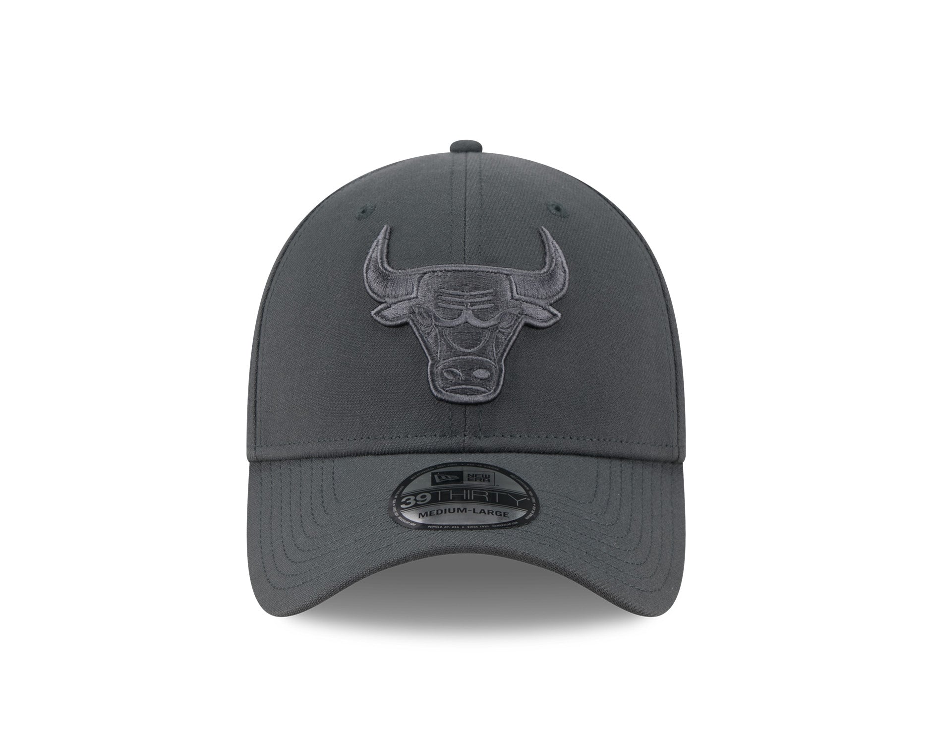 New Era 39Thirty NBA Steel Tonal Chicago Bulls