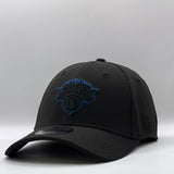 New Era 39Thirty NBA New York Knicks Black/Royal Outline