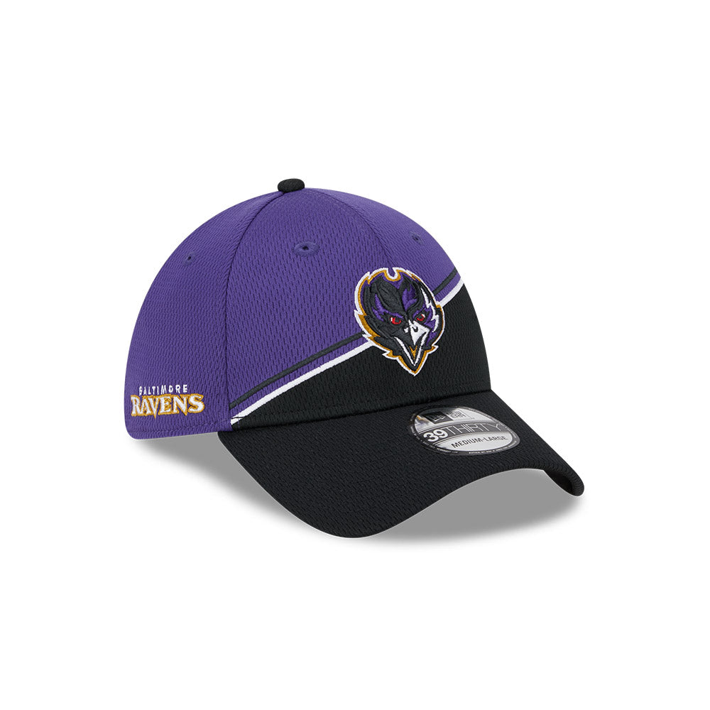 New Era 39Thirty NFL 2023 Sideline Baltimore Ravens Purple