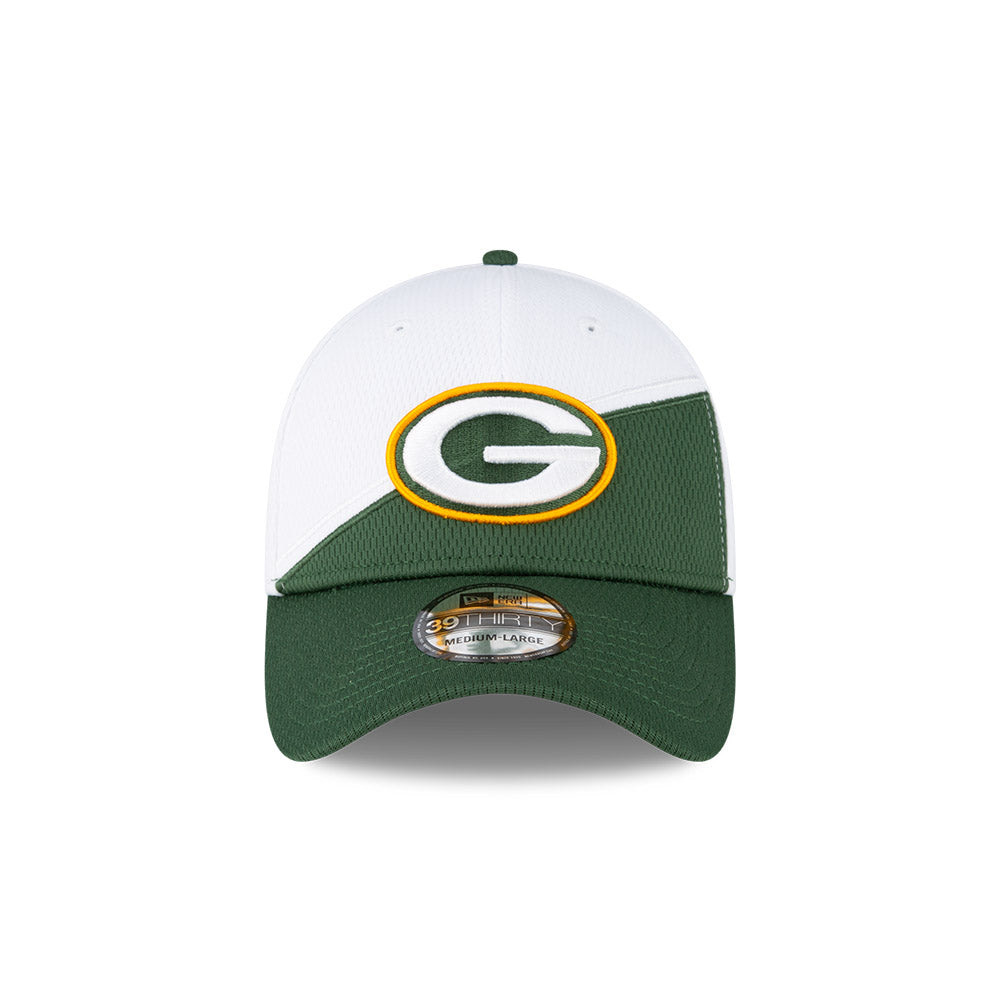 New Era 39Thirty NFL 2023 Sideline Green Bay Packers White Team