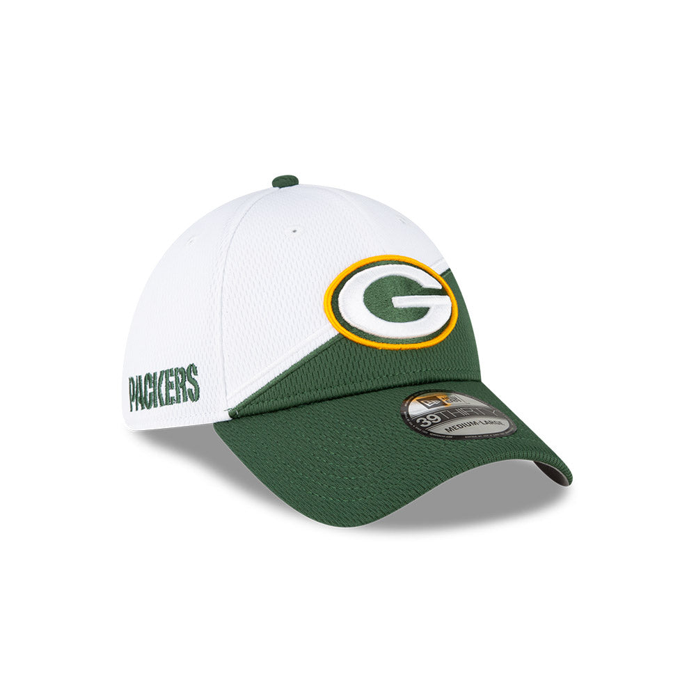 New Era 39Thirty NFL 2023 Sideline Green Bay Packers White Team