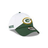 New Era 39Thirty NFL 2023 Sideline Green Bay Packers White Team