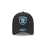 New Era 39Thirty NFL Black Sky Blue Las Vegas Raiders