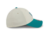 New Era 39Thirty NFL Chrome Teal Las Vegas Raiders