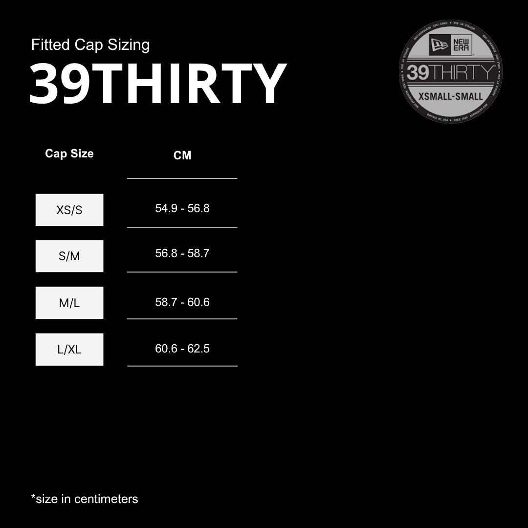 New Era 39Thirty Fitted Blank Neo Black