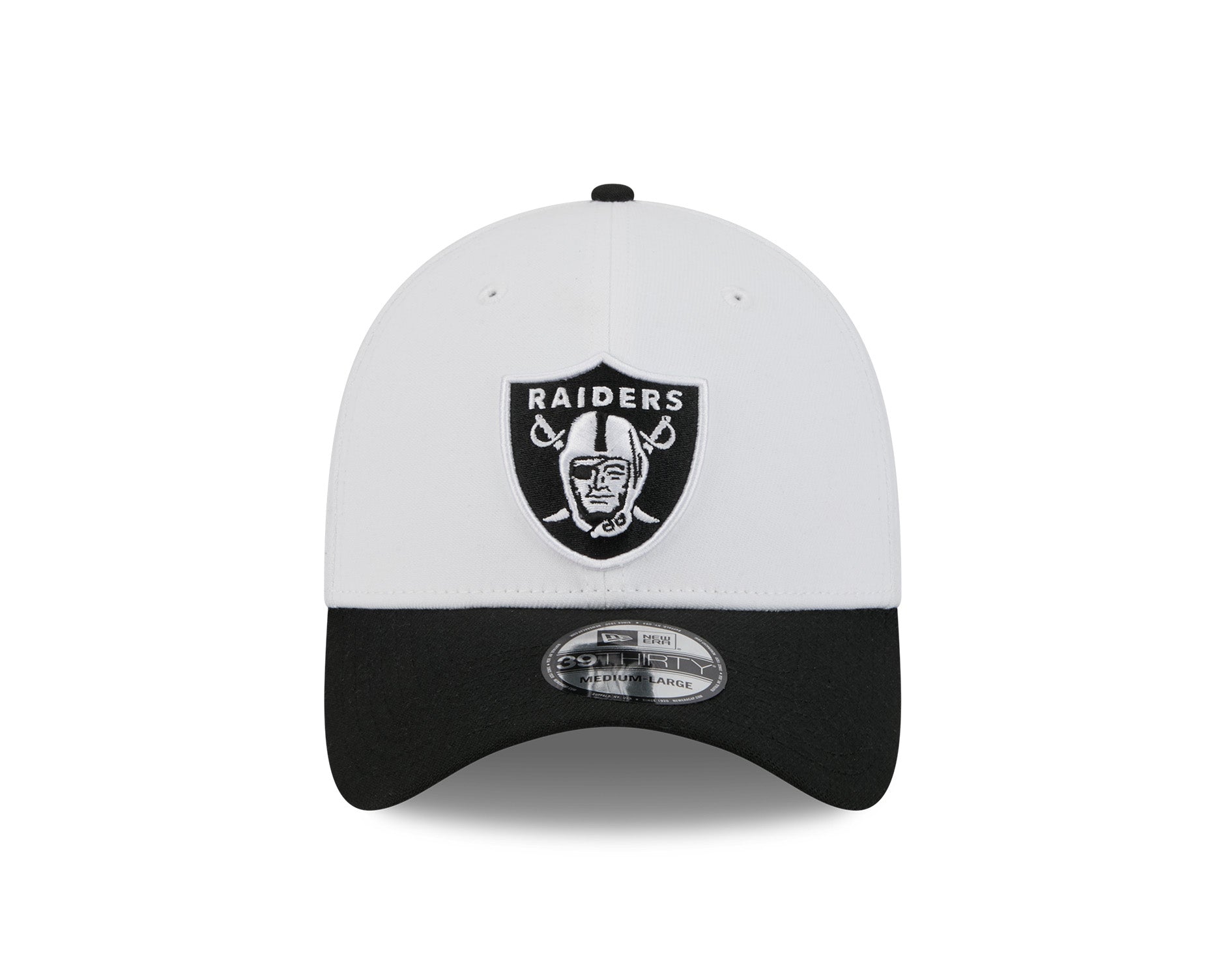 New Era 39Thirty NFL Modern Essentials Last Vegas Raiders White/OTC