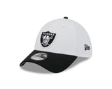 New Era 39Thirty NFL Modern Essentials Last Vegas Raiders White/OTC