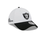 New Era 39Thirty NFL Modern Essentials Last Vegas Raiders White/OTC