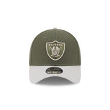 New Era 39Thirty NFL Olive Stone 2Tone Las Vegas Raiders