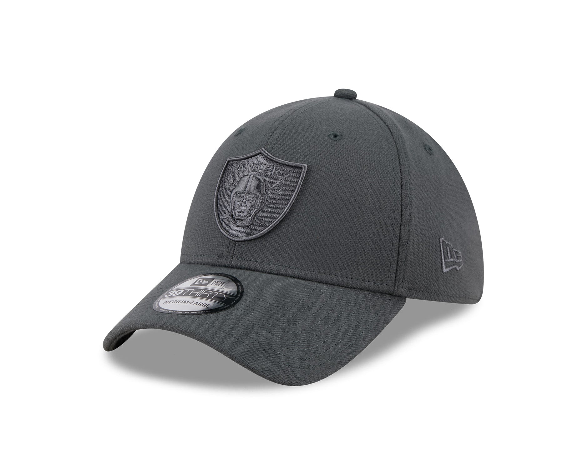New Era 39Thirty NFL Steel Tonal Las Vegas Raiders