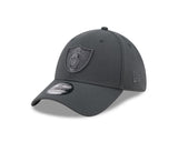 New Era 39Thirty NFL Steel Tonal Las Vegas Raiders