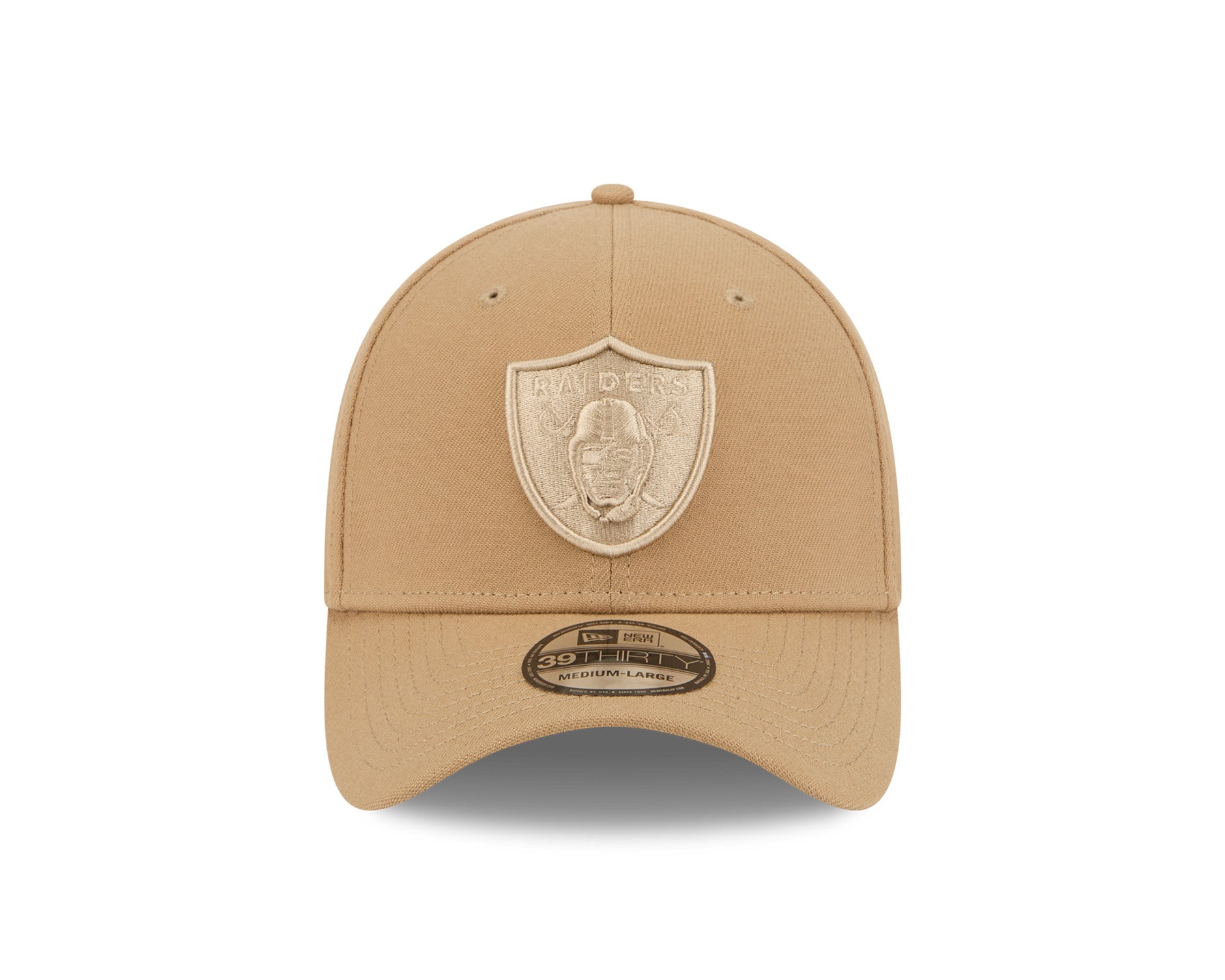 New Era 39Thirty NFL Tonal Las Vegas Raiders Khaki