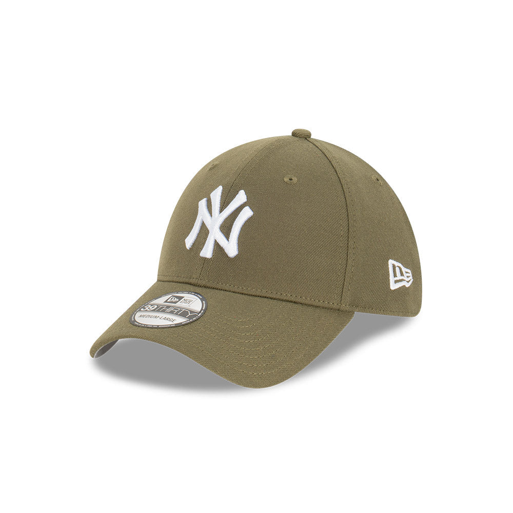 New Era 39Thirty Stretch Fit MLB Earth Tones New York Yankees Olive