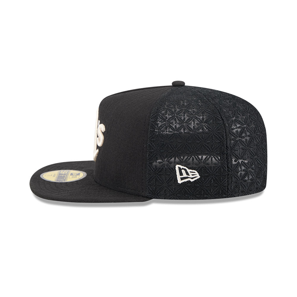 New Era 59Fifty A-Frame MLB 59Fifty Day 2025 Oakland Athletics Black