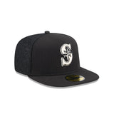 New Era 59Fifty A-Frame MLB 59Fifty Day 2025 Seattle Mariners Black