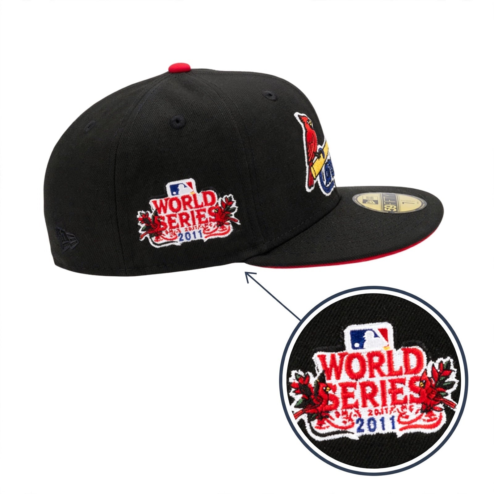 New Era 59Fifty MLB ’11 World Series St. Louis Cardinals Black
