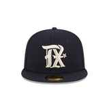 New Era 59Fifty MLB 25 City Connect Texas Rangers Dark Blue