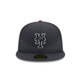 New Era 59Fifty MLB 25 City Connect New York Mets Graphite