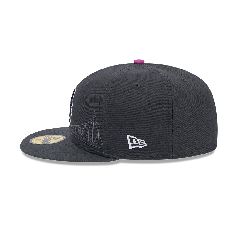 New Era 59Fifty MLB 25 City Connect New York Mets Graphite