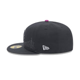 New Era 59Fifty MLB 25 City Connect New York Mets Graphite