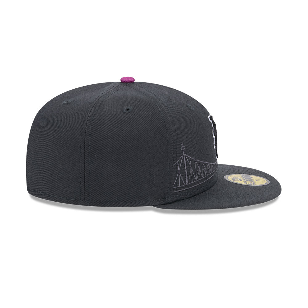 New Era 59Fifty MLB 25 City Connect New York Mets Graphite