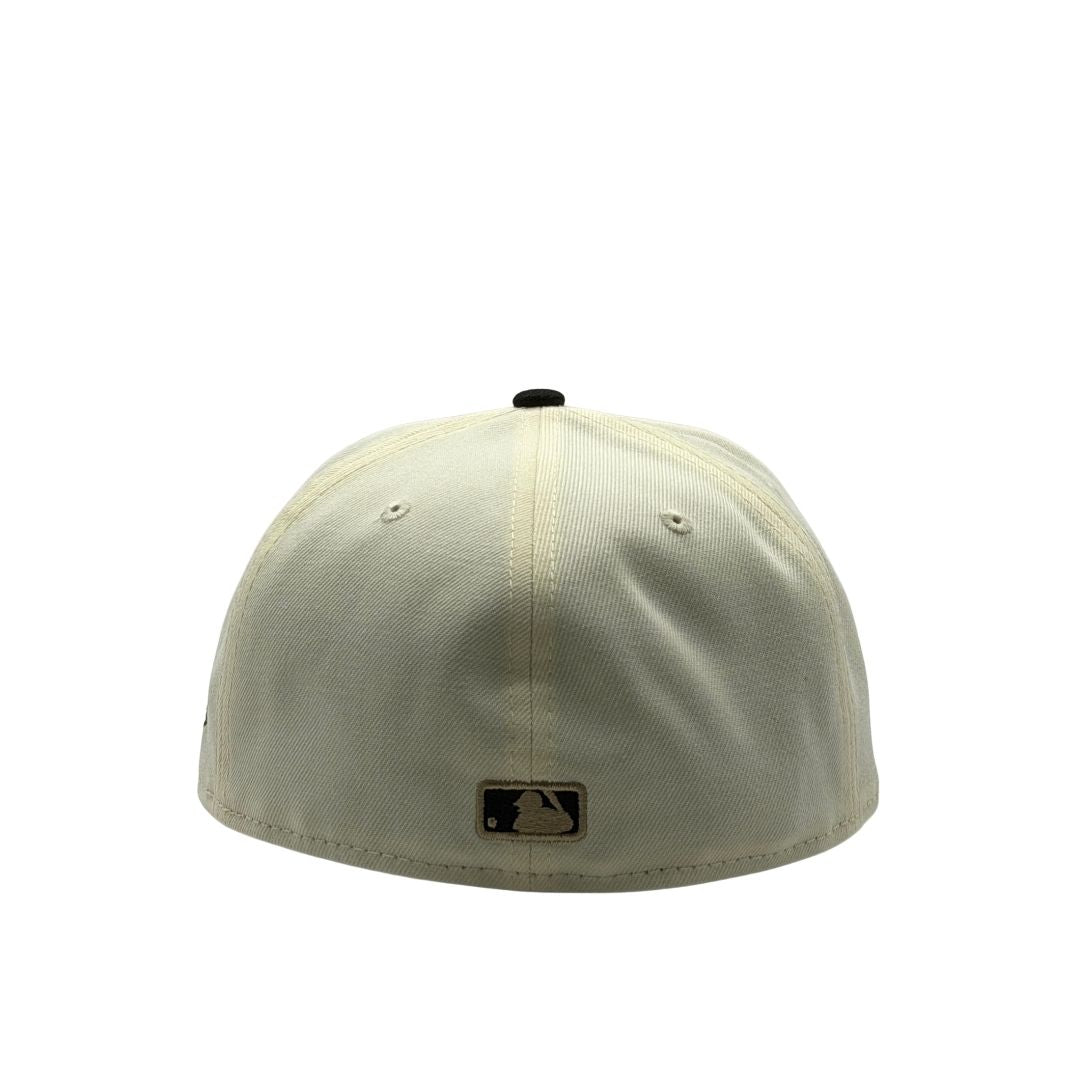New Era 59Fifty MLB 2Tone Chrome Los Angeles Dodgers Chrome White/Khaki