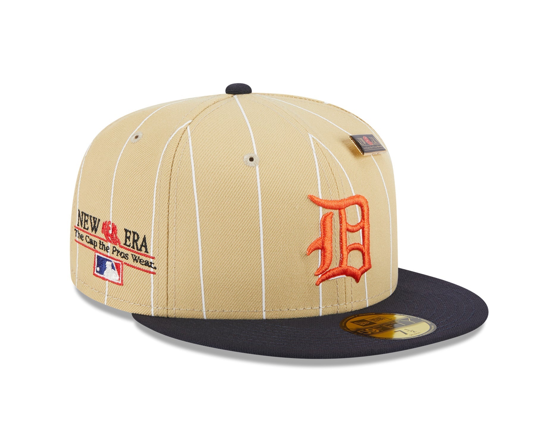 New Era 59Fifty MLB 5950Day Detroit Tigers Vintage Gold/Navy