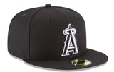 New Era 59Fifty MLB Anaheim Angels Black White