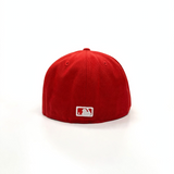 New Era 59Fifty MLB Anaheim Angels Scarlet/White