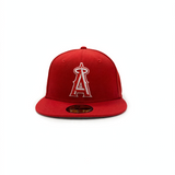 New Era 59Fifty MLB Anaheim Angels Scarlet/White