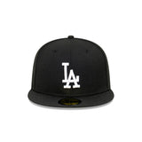 New Era 59Fifty MLB Authentic Collection Los Angeles Dodgers Black/White