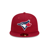 New Era 59Fifty MLB Bordeaux Blue Toronto Blue Jays