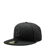 New Era 59Fifty MLB Boston Red Sox Black on Black