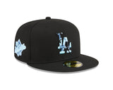 New Era 59Fifty MLB Camo Infill Los Angeles Dodgers Black/Sky
