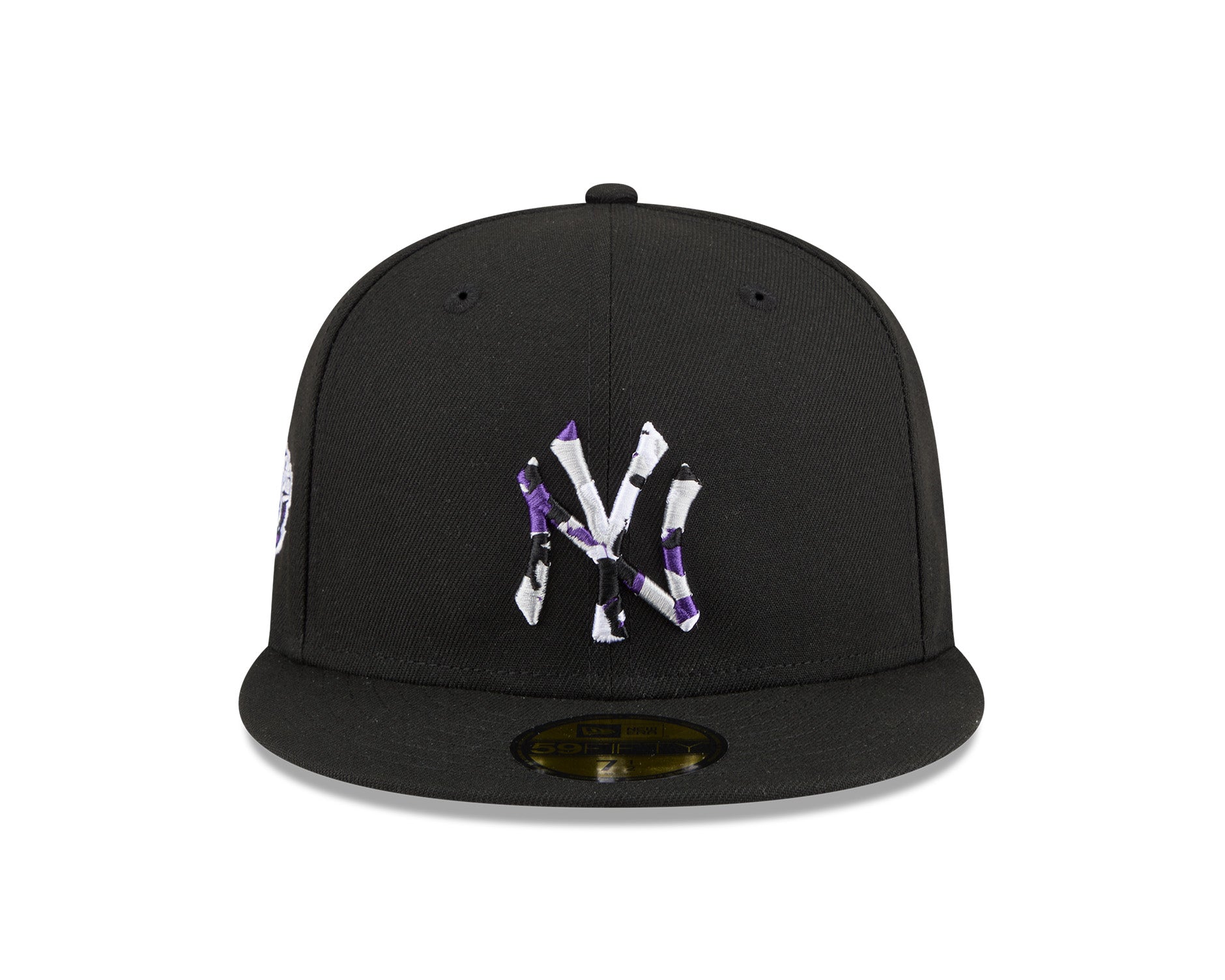 New Era 59Fifty MLB Camo Infill New York Yankees Black/Purple