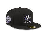 New Era 59Fifty MLB Camo Infill New York Yankees Black/Purple