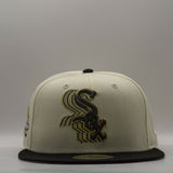 New Era 59Fifty MLB Cascade WS Chicago White Sox Chrome/Black