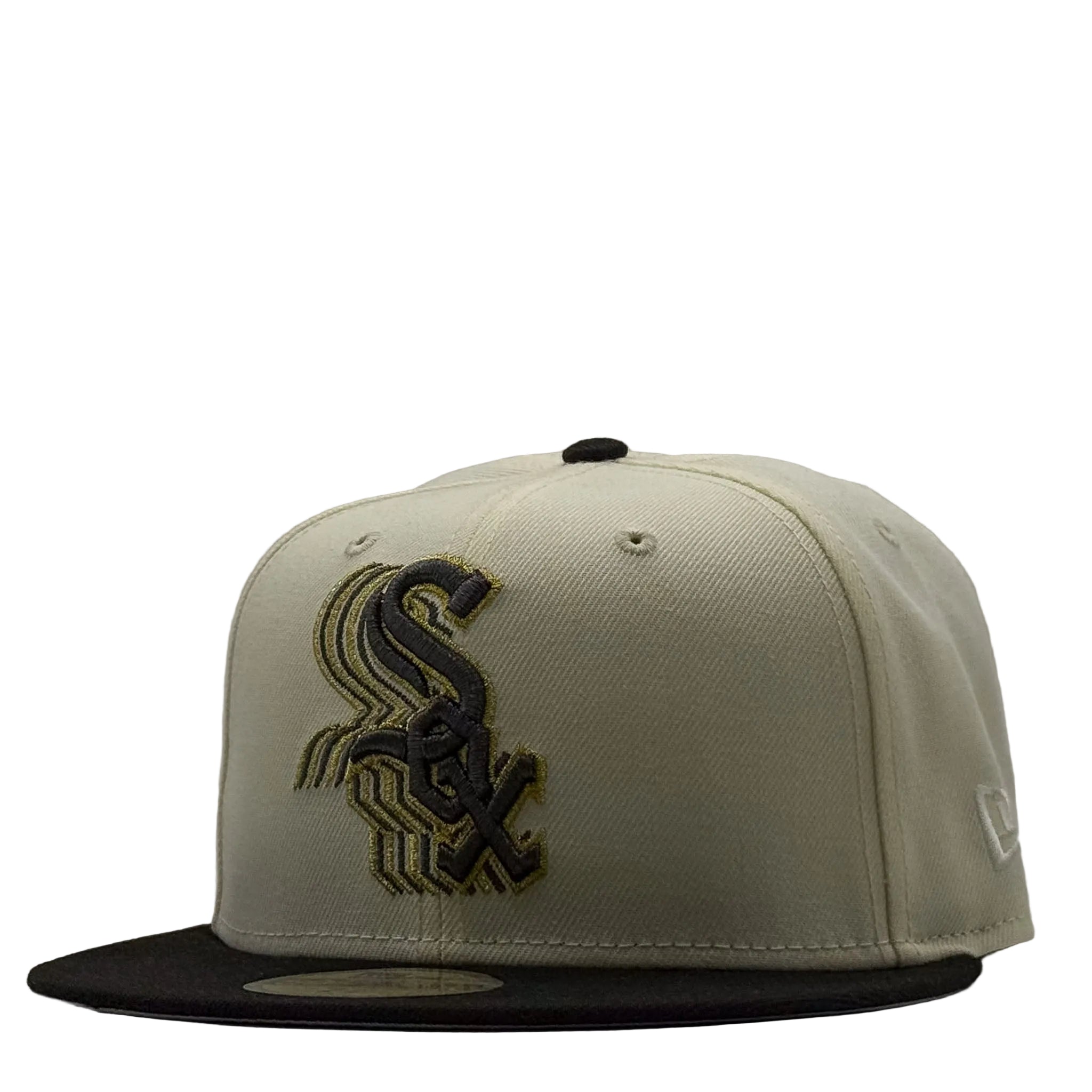 New Era 59Fifty MLB Cascade WS Chicago White Sox Chrome/Black